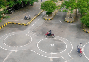 Thi bằng lái xe A1 tại Hải Phòng năm 2026. Ảnh minh hoạ.